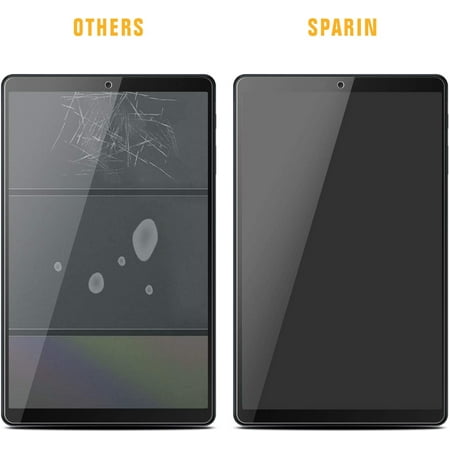 SPARIN 9H Hardness Tempered Glass for Samsung Galaxy Tab A 10.1 2019 SM-T515//T510 Bubble Free//High Response//Scratch Resistant 3-Pack Screen Protector for Galaxy Tab A 10.1 2019,